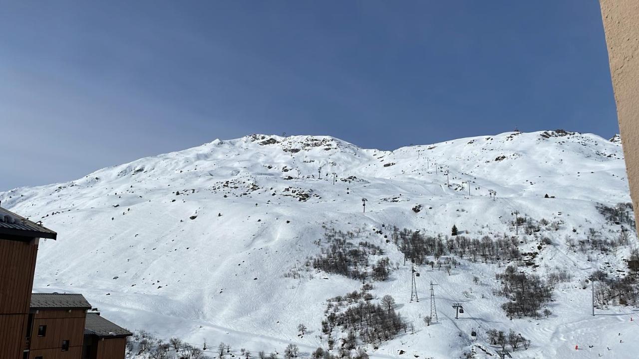 Appartement Pour 6 Personnes Au Pied Des Pistes Au Calme Aux Menuires Les Asters Saint-Martin-de-Belleville Bagian luar foto